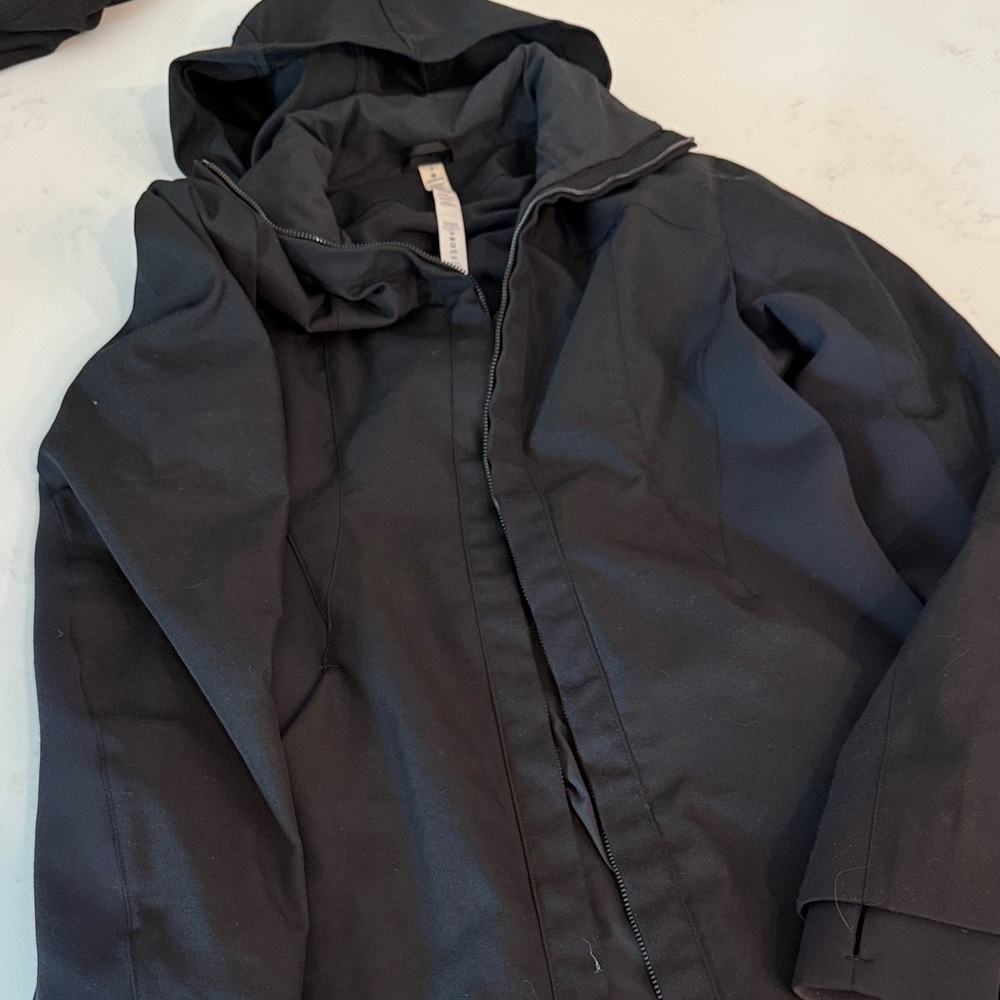 Lululemon Black Hooded Jacket